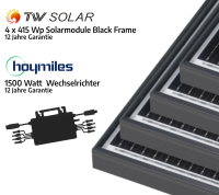 Mini Solaranlage Plug & Save (1660W/1500W),Hm-1500 +...