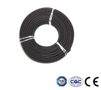 D/C Solarkabel, 4mm², schwarz - PV1-F, 100m Rolle