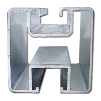 PV-Montageschiene 1,3mm 4,4 m
